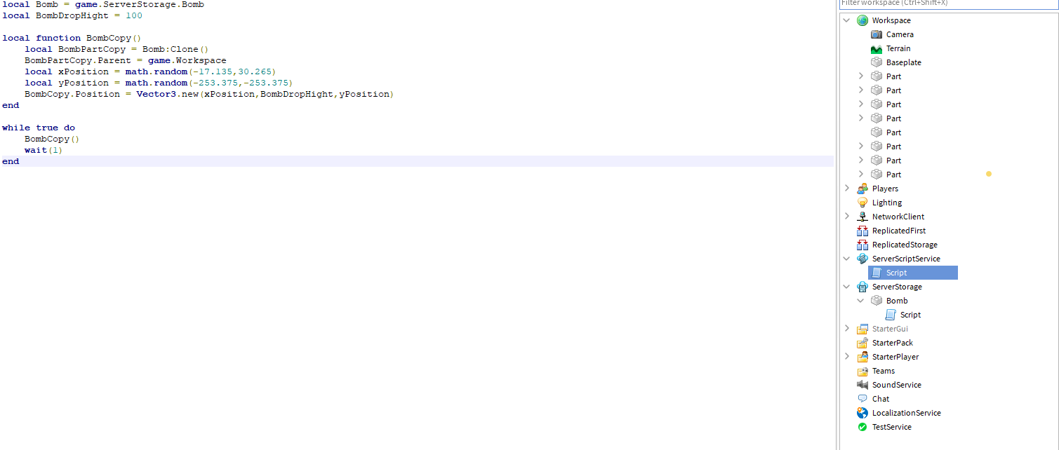 Bomb Randomizer script not working help please - Scripting Support ...