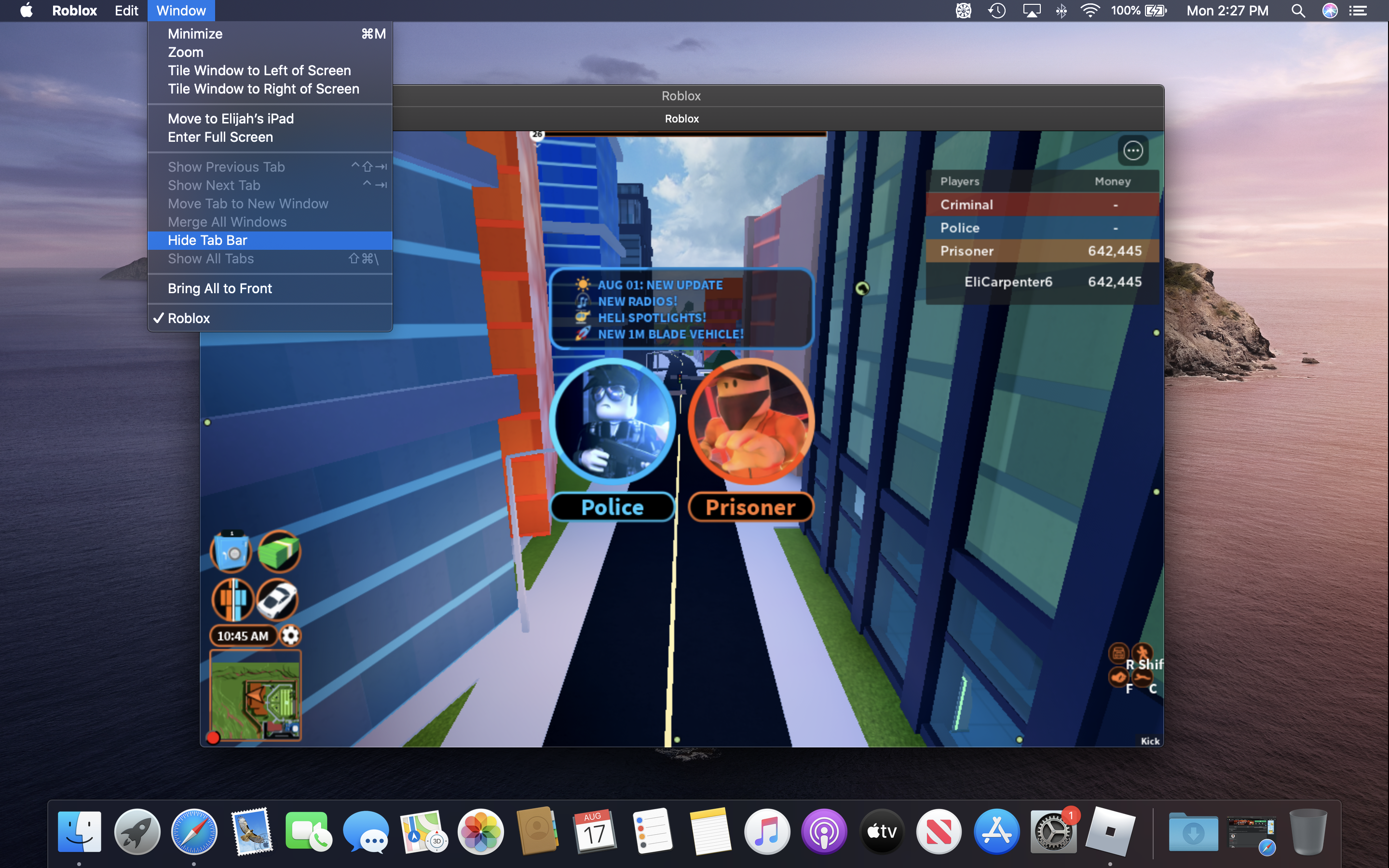 Roblox Client shows redundant tab bar above the game on mac - Engine Bugs -  Developer Forum | Roblox