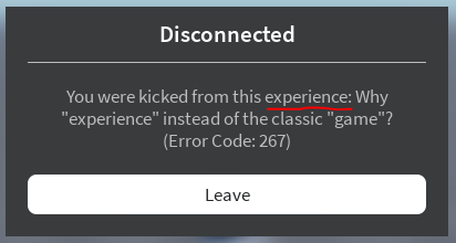 What I Experenced In Roblox.