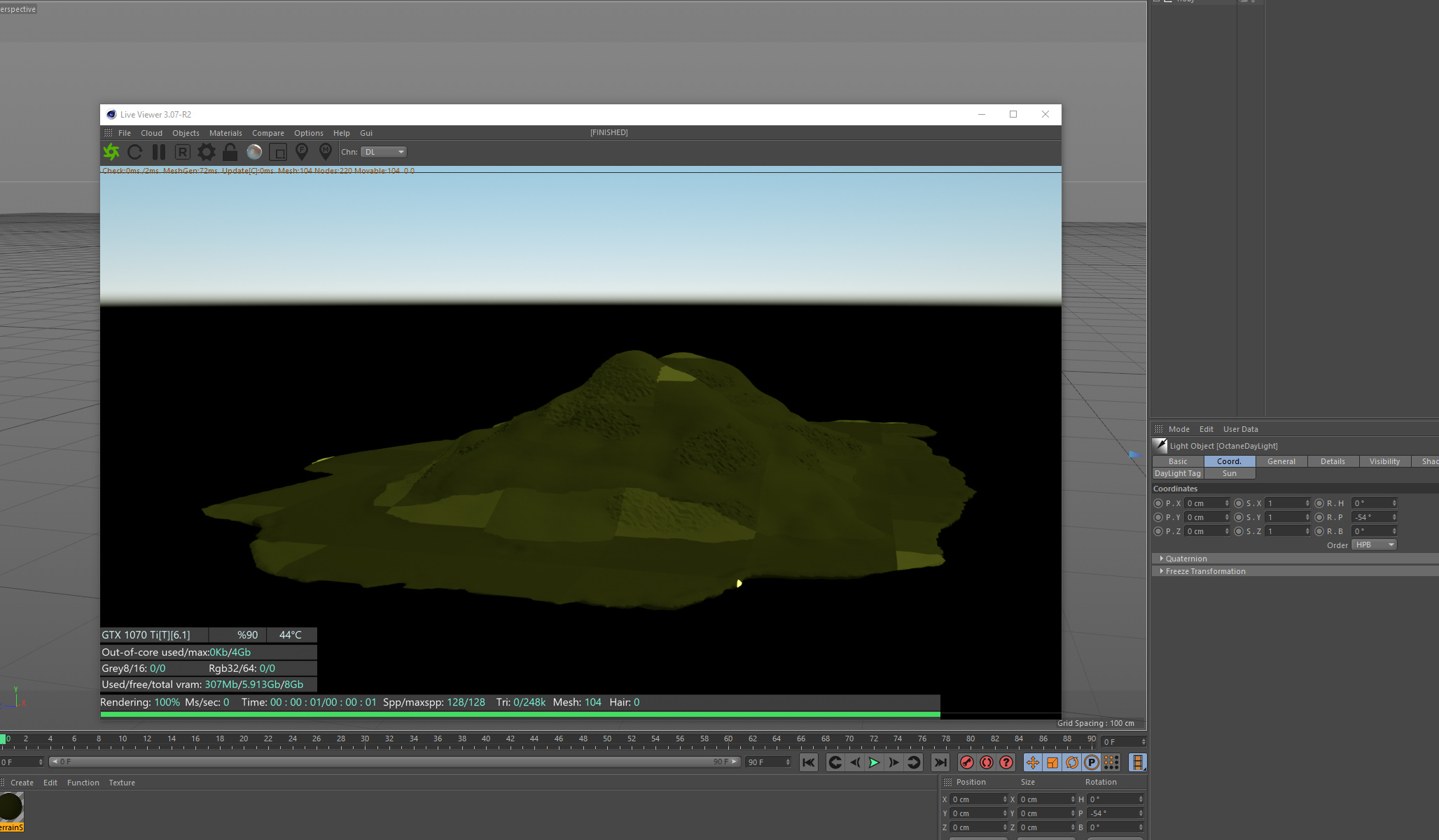 Texturing roblox terrain in C4D - Art Design Support - Developer Forum ...