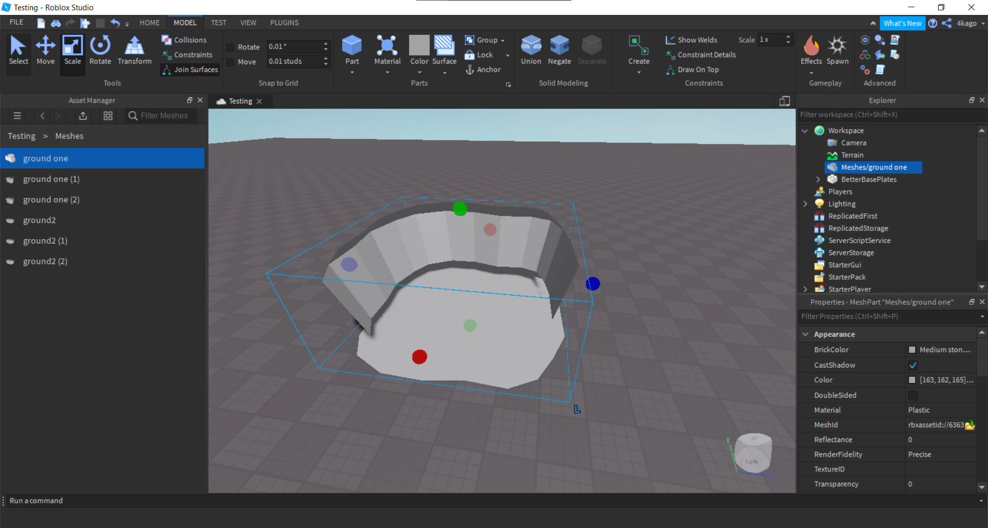 Why does my low-poly land look like this? - Building Support ...