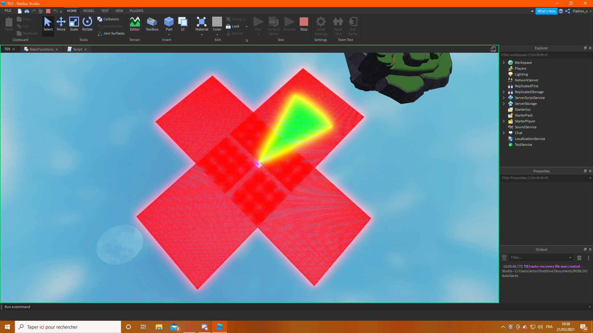 How would I go about making an AOE Cone Spell like in All Star Tower ...
