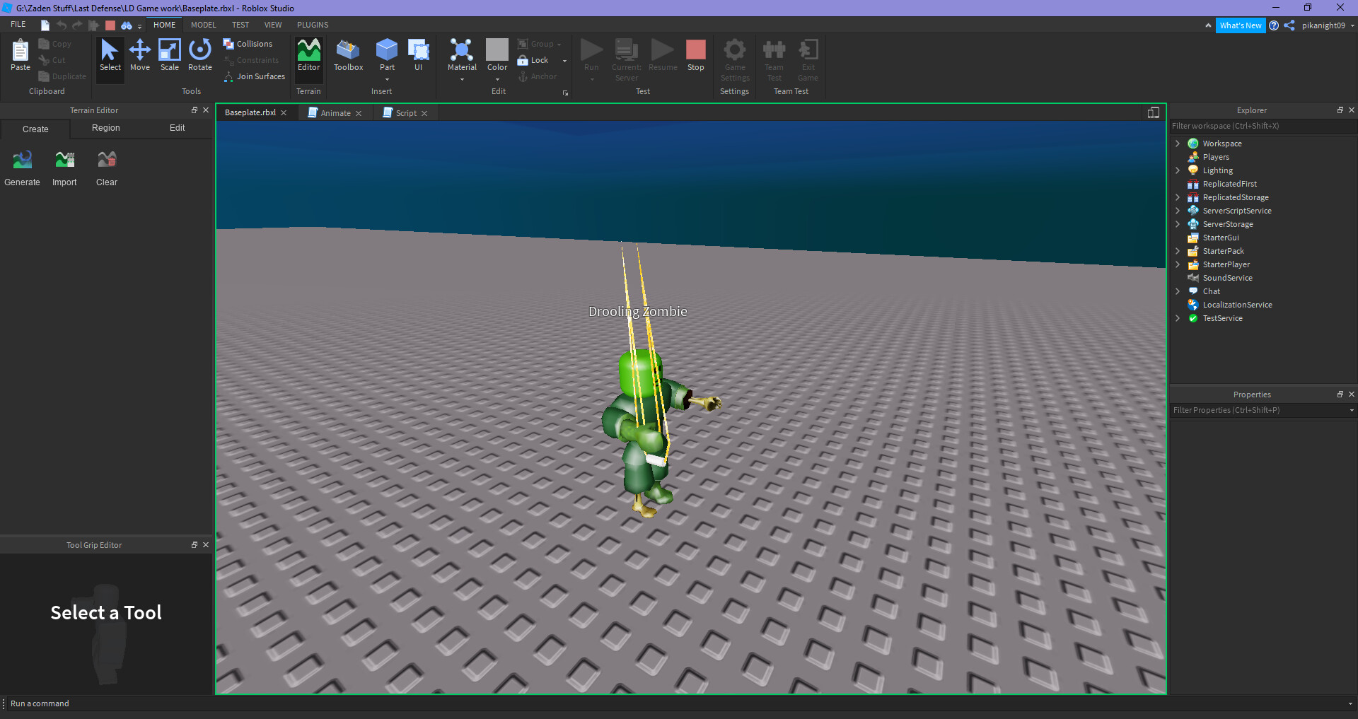 Help with Tool Grip on NPC Scripting Support Developer Forum Roblox