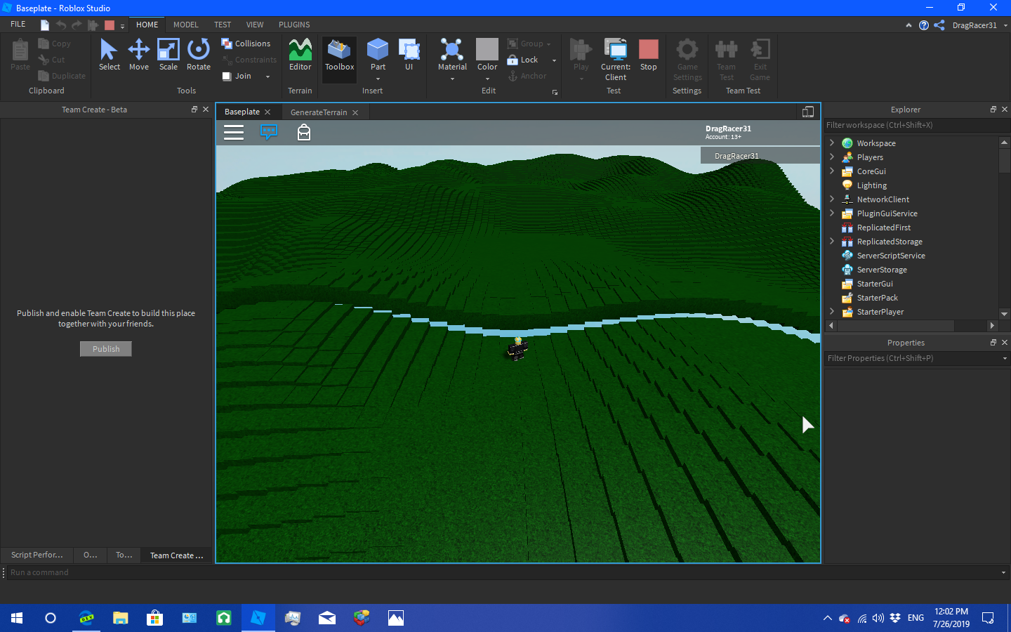 Terrain Generator not working as expected - Scripting Support ...