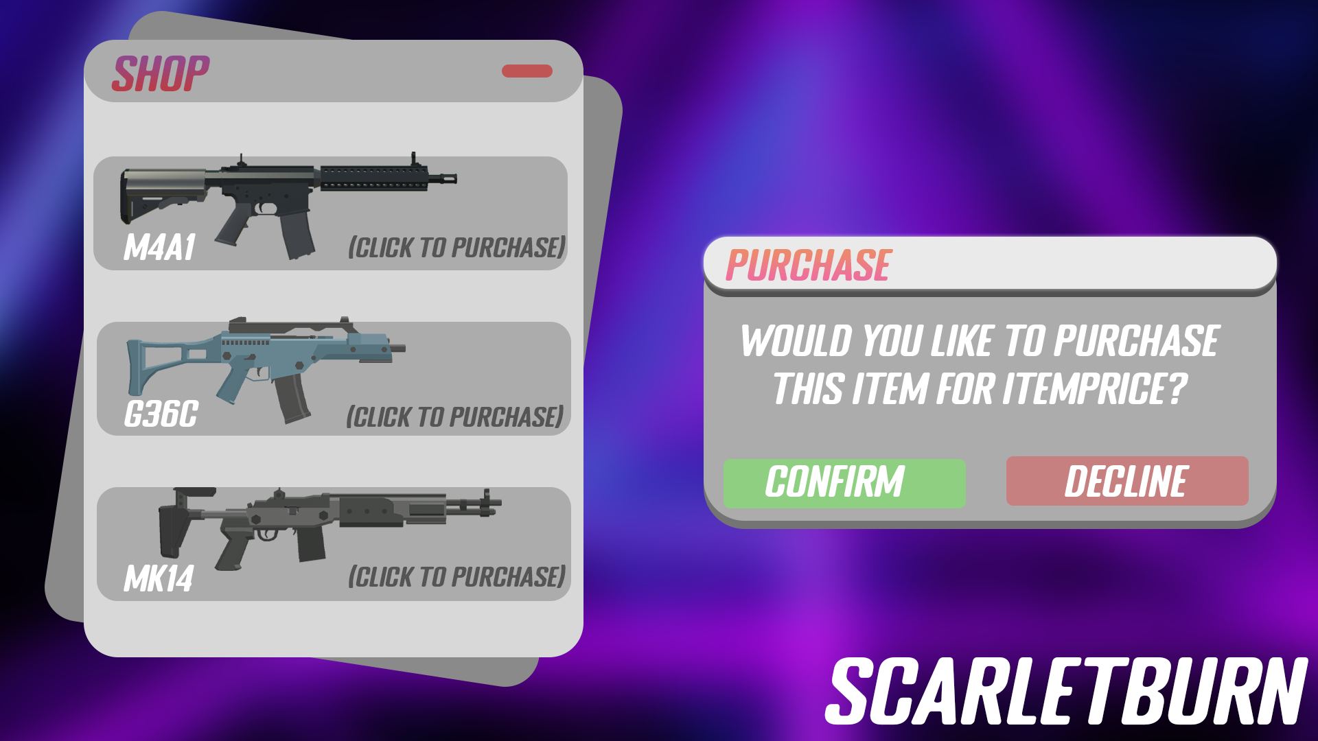 Gun Shop UI Opinions Creations Feedback Developer Forum Roblox Gun Shop UI Opinions Creations Feedback Developer Forum Roblox
