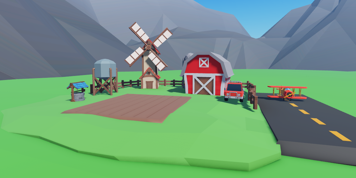 Feedback on low poly farm map - Creations Feedback - Developer Forum ...