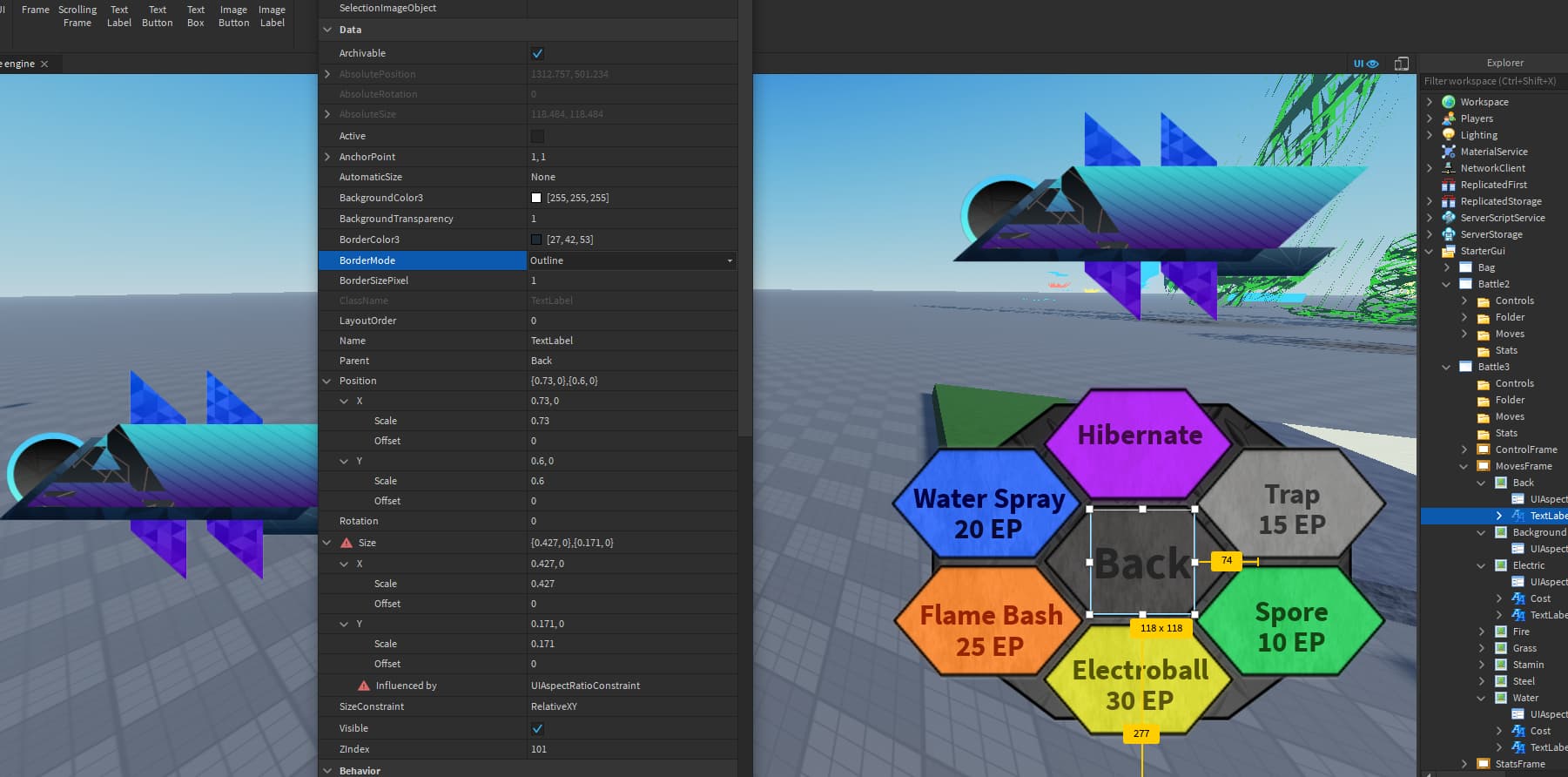 Gui issues / Guis not scaling properly - Art Design Support - Developer ...