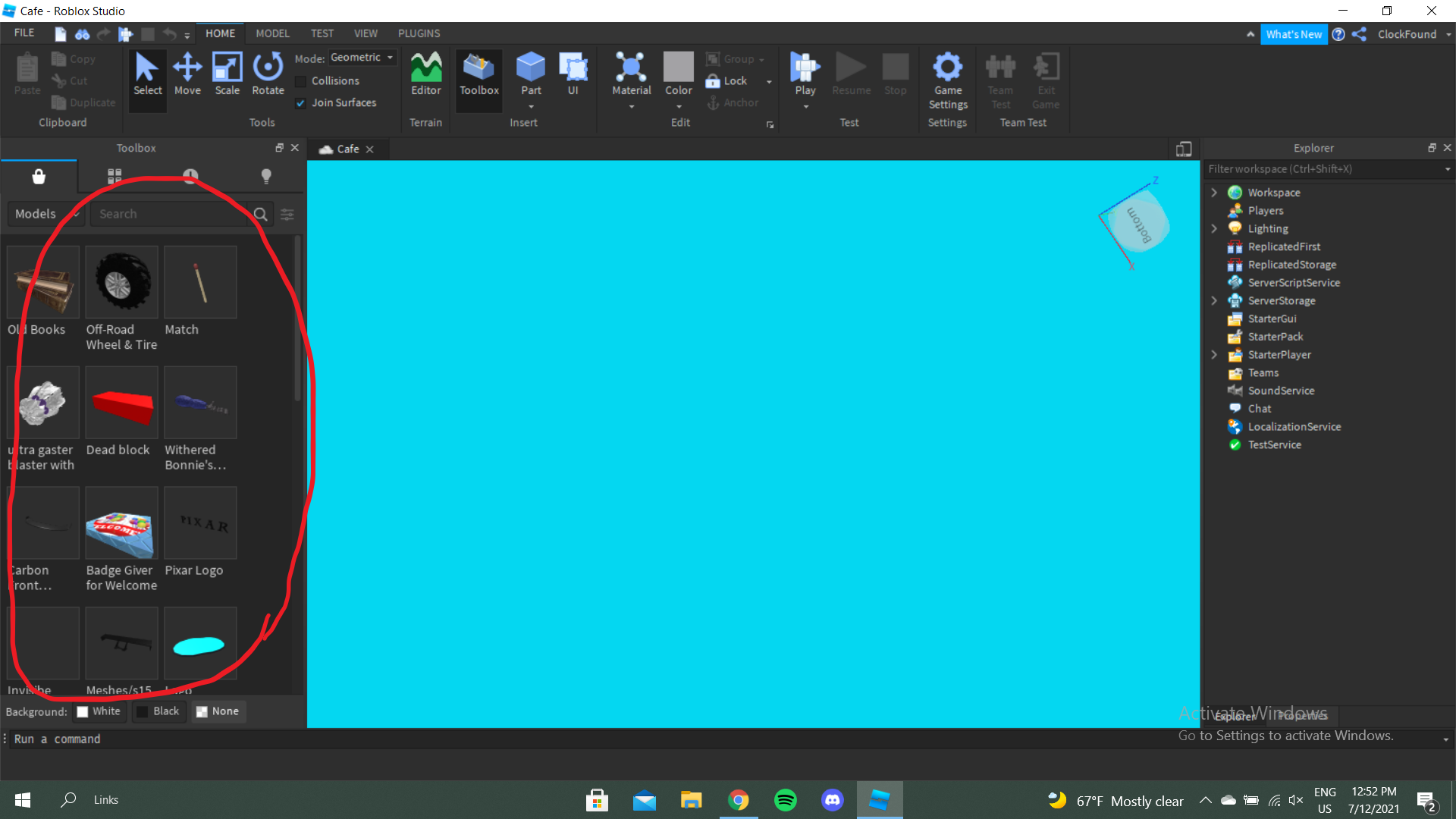 The ToolBox is full of bad models Building Support Developer Forum