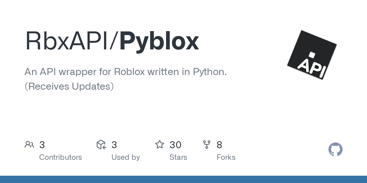 Python-Roblox Library - Scripting Support - Developer Forum | Roblox