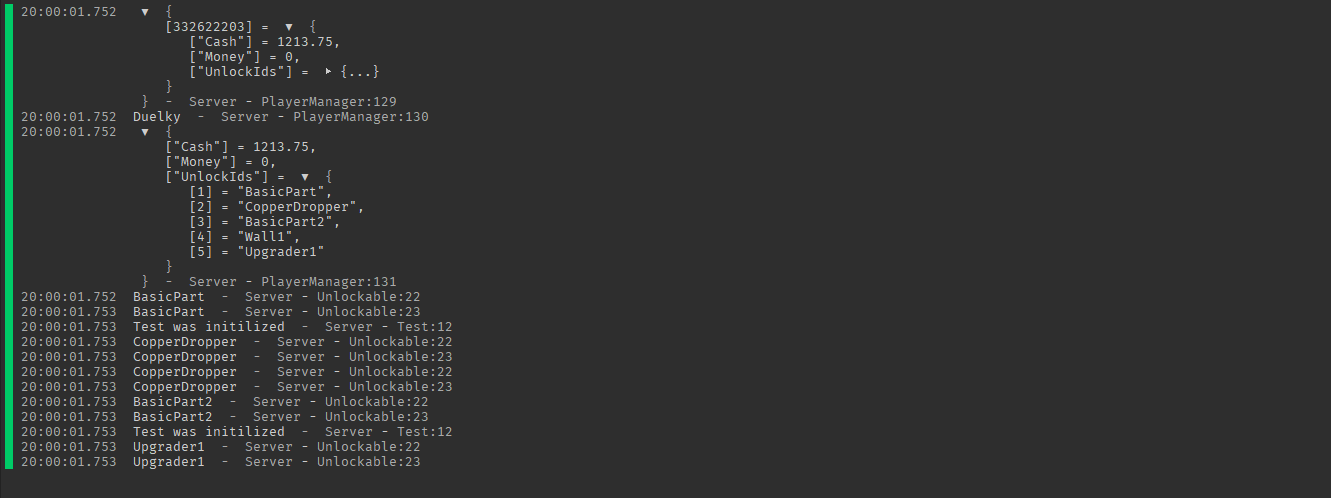 Attempt to index nil with "UnlockIds" - Scripting Support - Developer ...