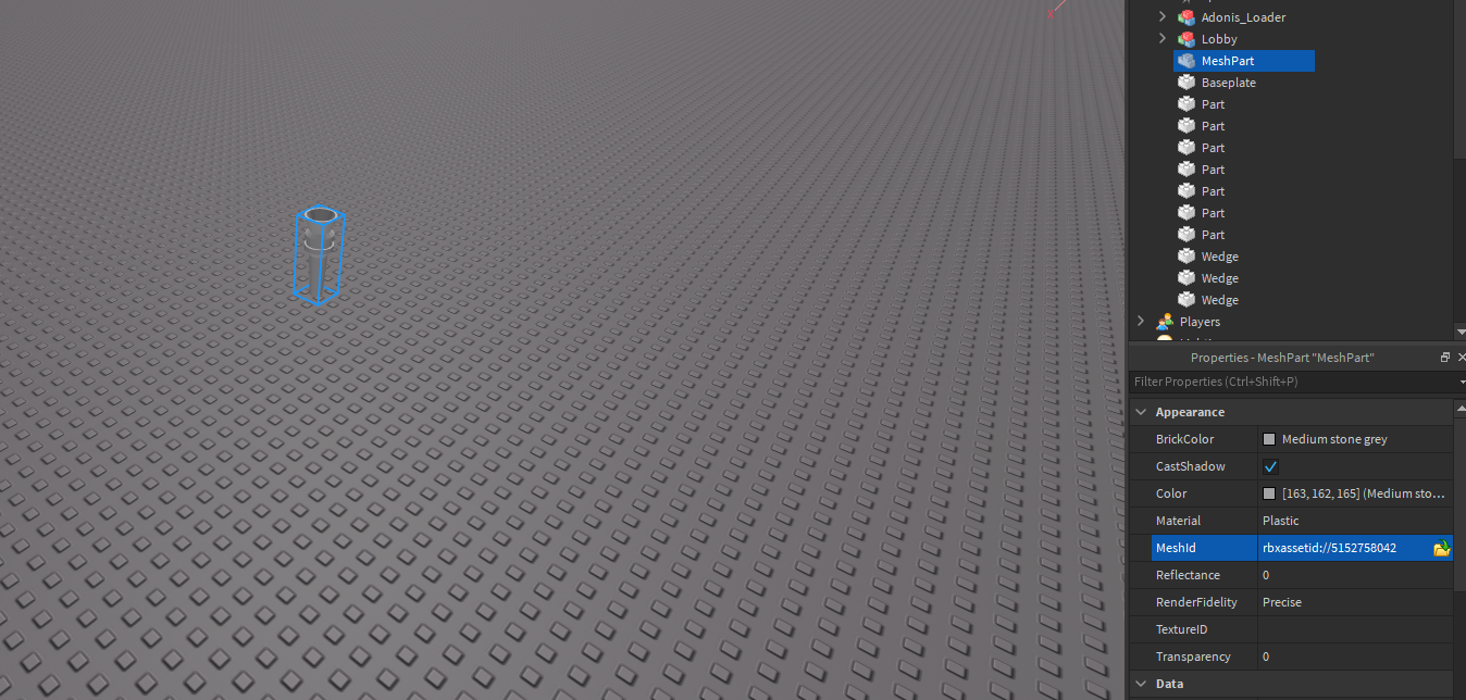 [SLOVED]Problem with MeshPart - Building Support - Developer Forum | Roblox