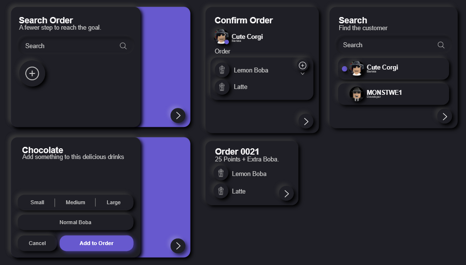 What style is the best for cafe game UI? - Art Design Support ...