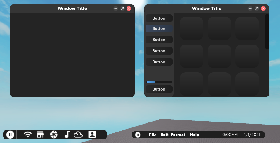 Operating System UI Designer [FOR HIRE] [OPEN] - Portfolios - Developer ...
