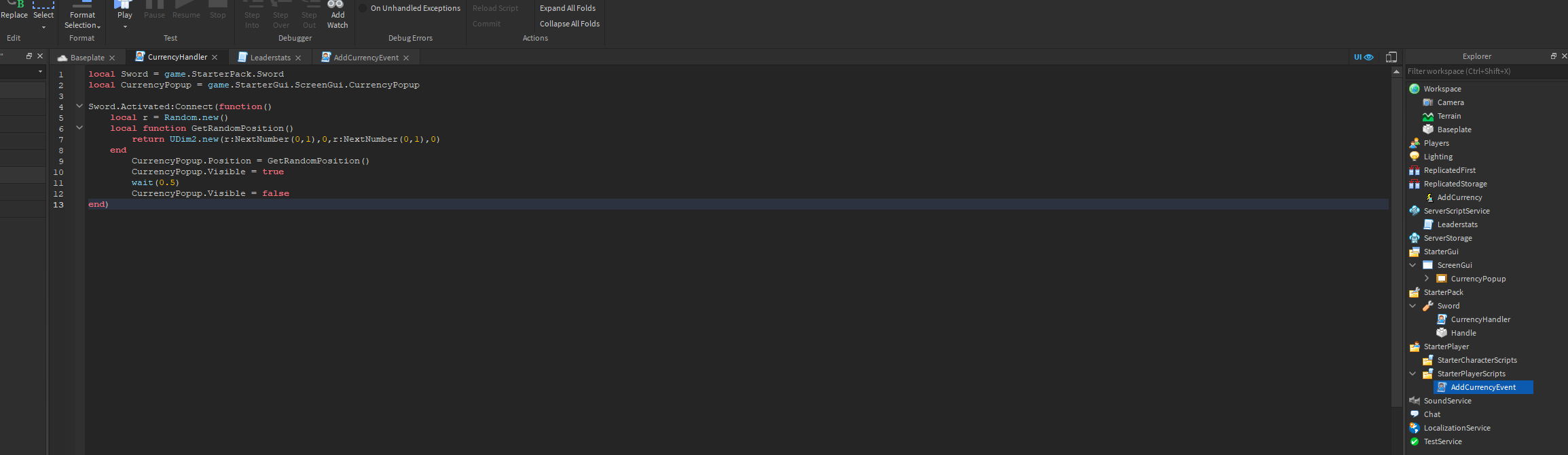I need help with a script - Scripting Support - Developer Forum | Roblox