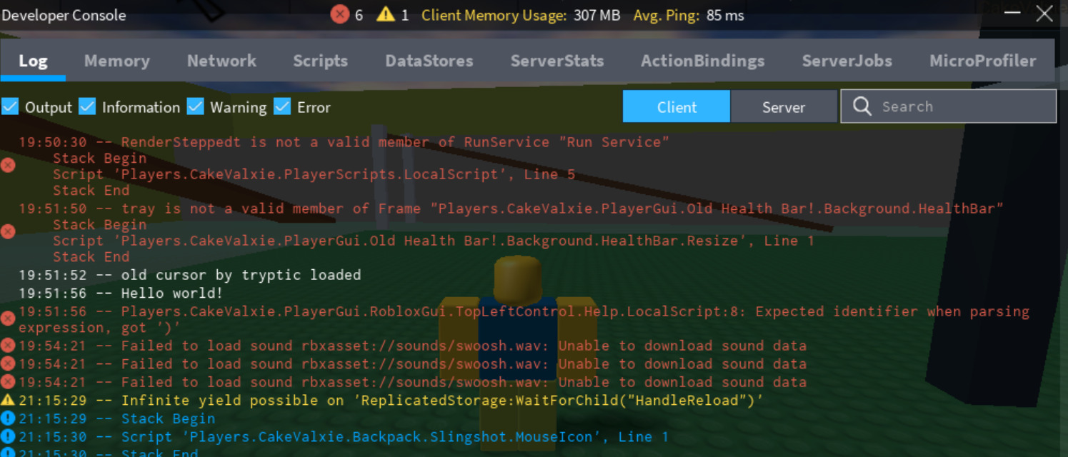 I chose A Custom Jump Sound and Its Saying "Unable To Download