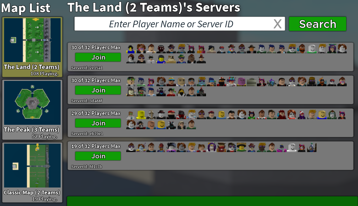Games Show As 0 Players When There Are Players Playing Website Bugs