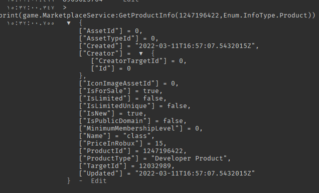 How can i detect the creator of developer product? - Scripting Support ...