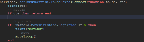 Game Processed Event always firing true with TouchMoved - Scripting ...