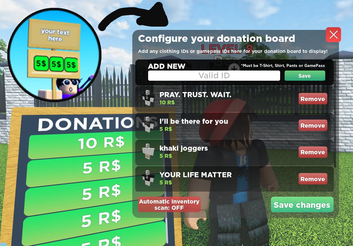 shirt gamepass - Roblox