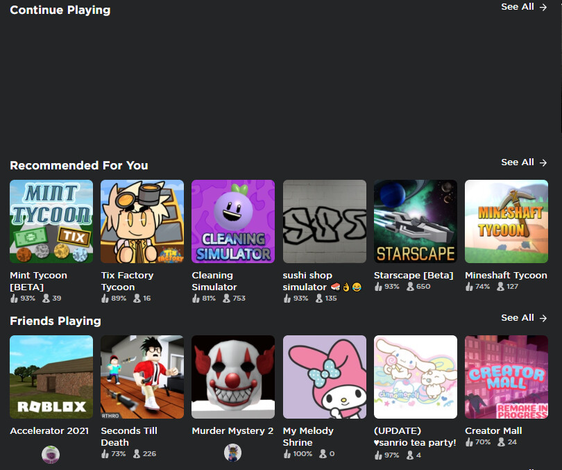 Roblox News: New page for guests to the website?
