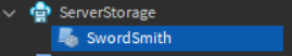 swordsmithinstorage