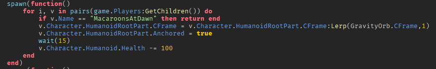 Help with this For loop - Scripting Support - Developer Forum | Roblox