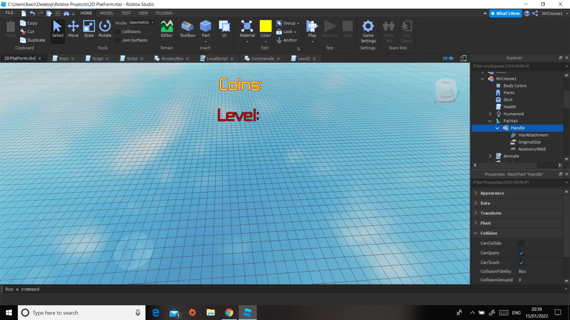 Help With a Touch event - Scripting Support - Developer Forum | Roblox