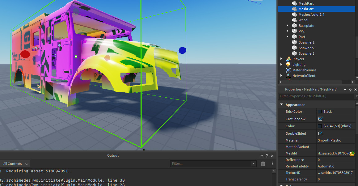 The mesh is imported with strange colors - Art Design Support ...