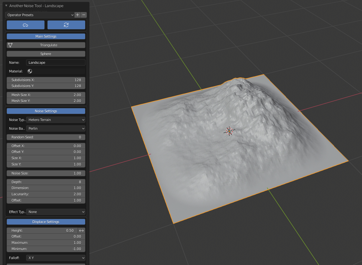 Generating mountains in Blender - Community Tutorials - Developer Forum ...