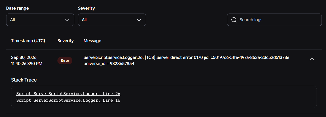 Announcing Studio Deep Links on Stack Traces for Server Logs ...