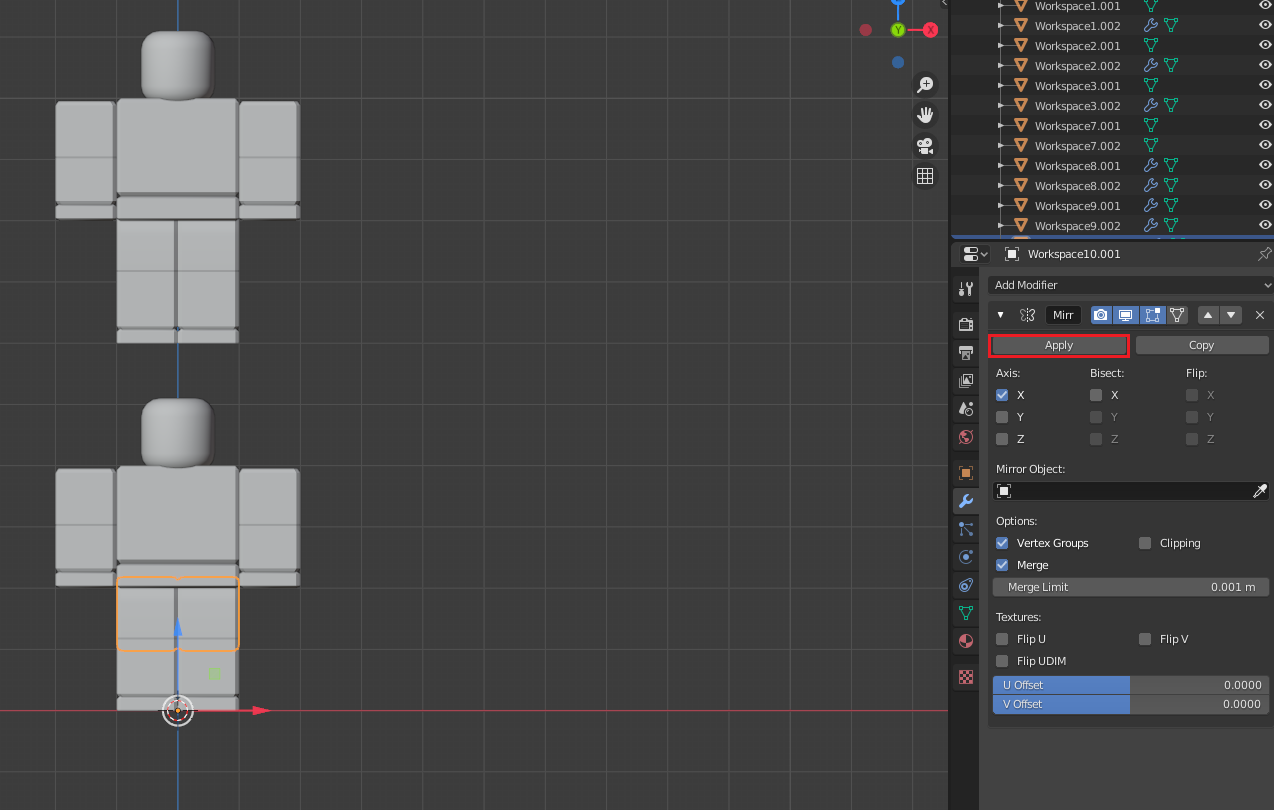 Roblox R15 Rig Type Setting up an R15 Block Rig for Modelling (Blender 2.8x+) - Community ...