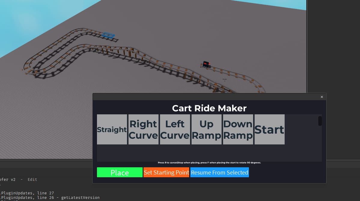 Building the track