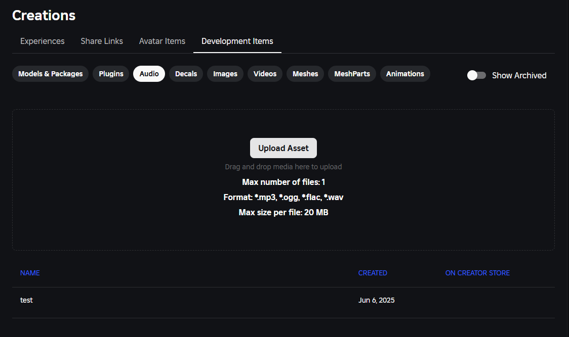 Cannot upload audios STILL - Platform Usage Support - Developer Forum ...