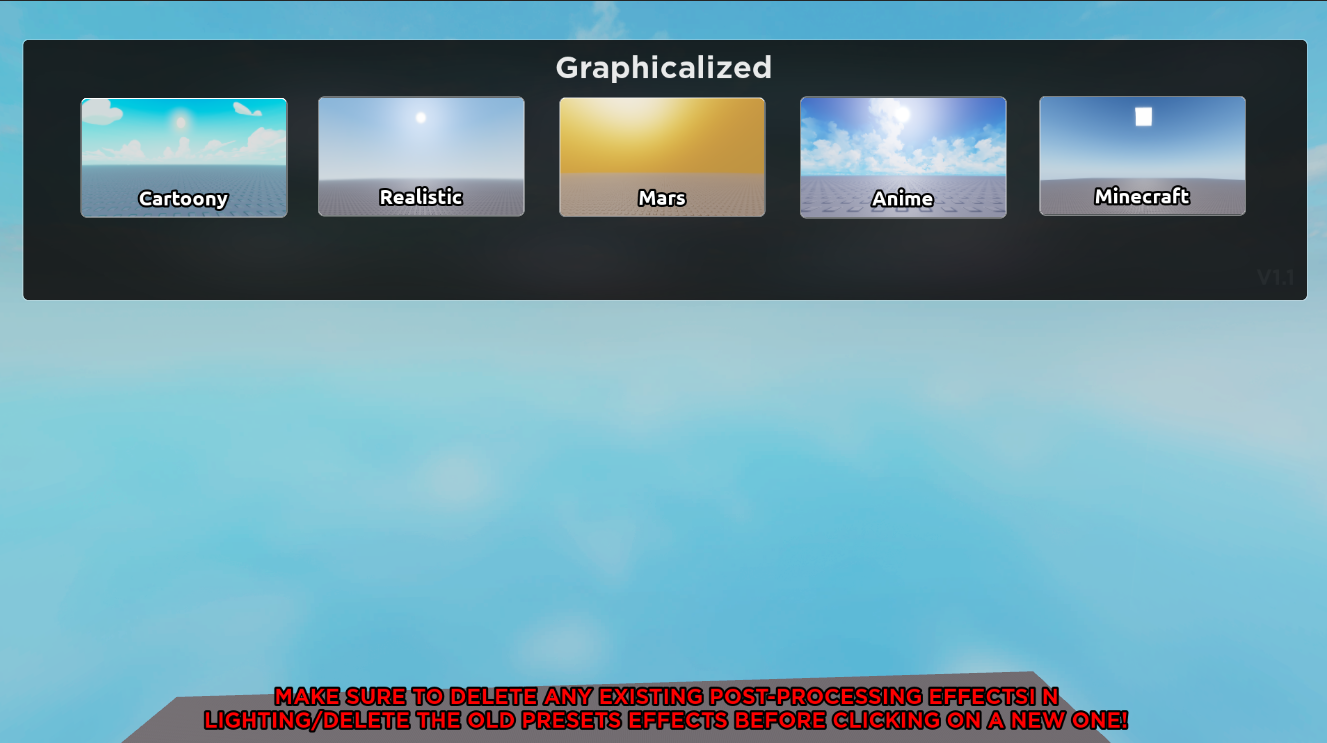 GRAPHICALIZED V1.1 [A graphic preset plugin!] - Community Resources ...