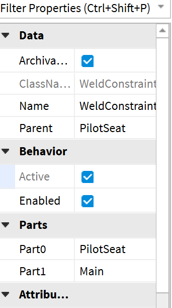 Help with welding a plane - Scripting Support - Developer Forum | Roblox
