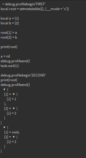 Weak References Help - Scripting Support - Developer Forum | Roblox