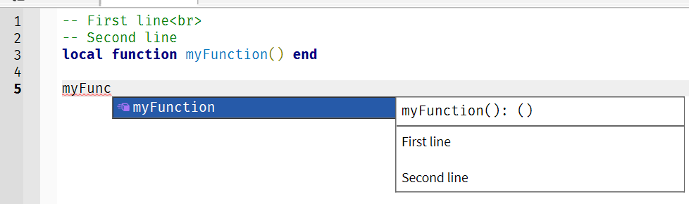 New Script Editor Hover Tips and User-Defined Function Documentation ...