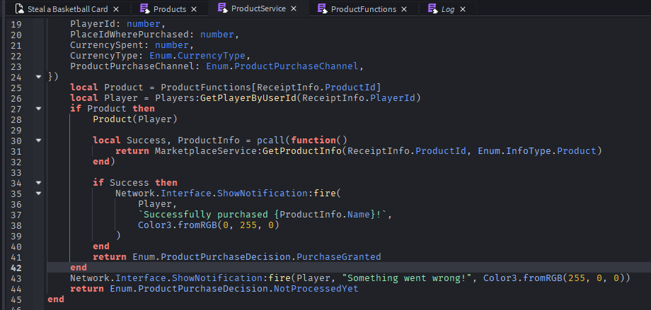 Module function not being able to be called in any scenario; works fine ...