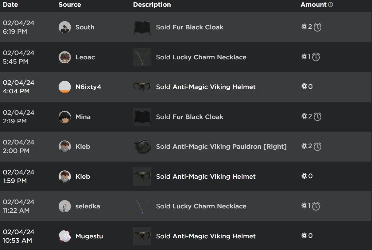 I only earn between 0 to 5 robux for each sale, instead the standard 30 ...