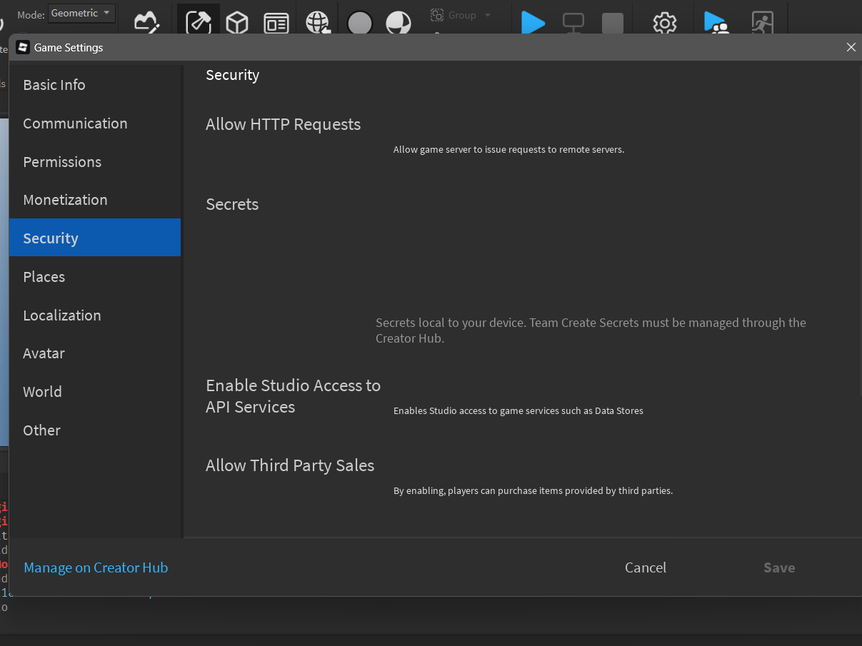 UI elements not showing for specific areas of Studio - Engine Bugs ...