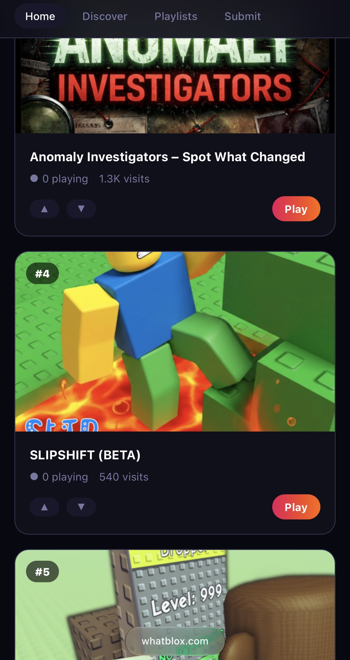 WhatBlox Better Roblox Algorithm STOP BRAINROTS GAMES V0 15 