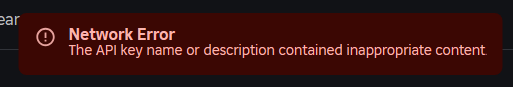 error
