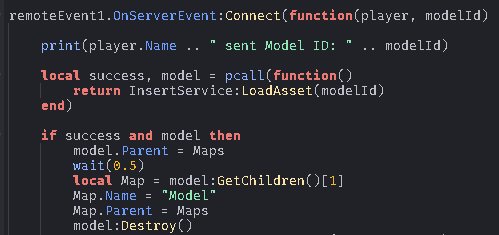Server Scripts cant read children of a model imported from ...