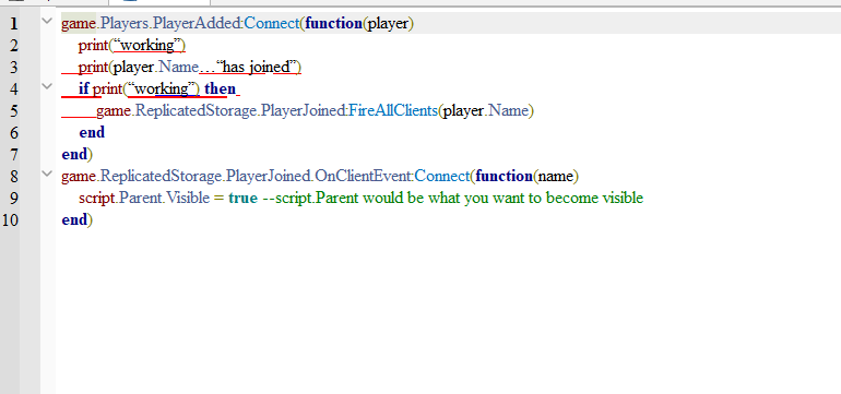 Player has joined the game - Scripting Support - Developer Forum | Roblox