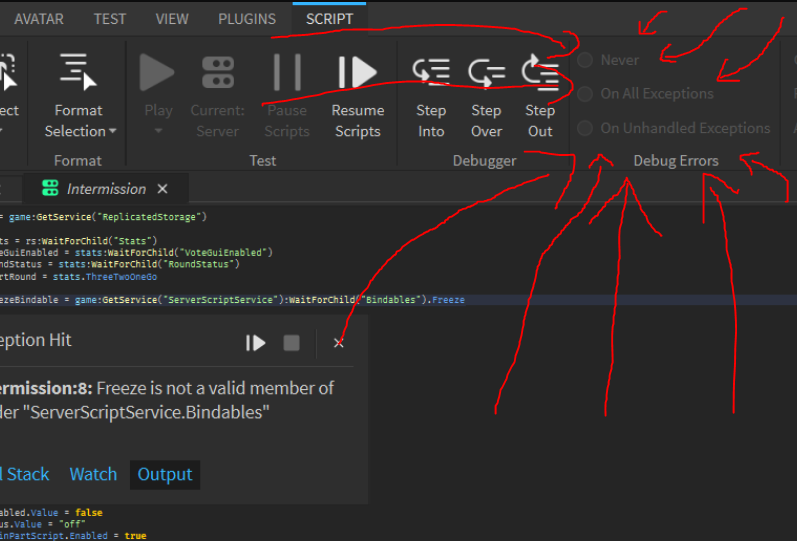 New Output Pop Up - Platform Usage Support - Developer Forum | Roblox