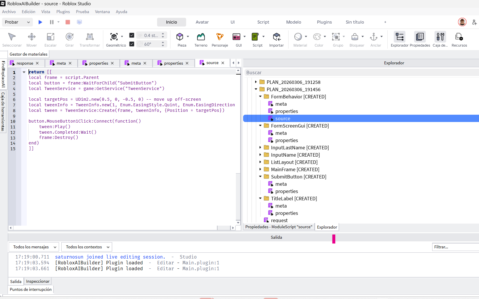 RobloxAIBuilder Plugin - AI Assistant Coding & Copilot & Building ...