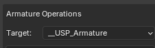 Export Target Item