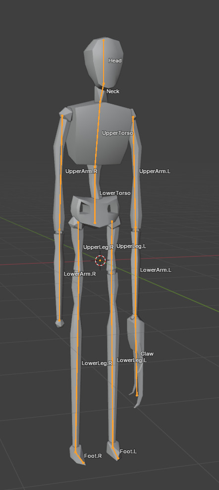 Imported Blender rig; bones not showing in Roblox - Art Design Support ...