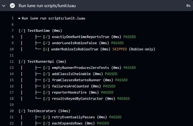Lunit - TypeScript Testing Framework for Roblox and Lune - Community ...