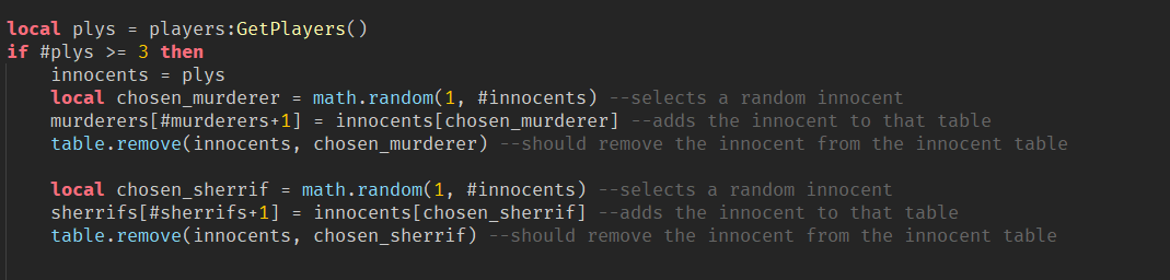 Nothing in the table is getting removed with table.remove - Scripting ...